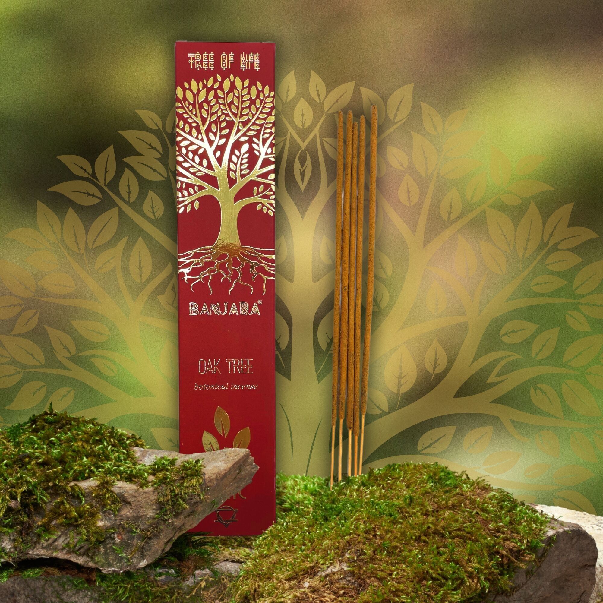 Incenso botanico Banjara - Quercia