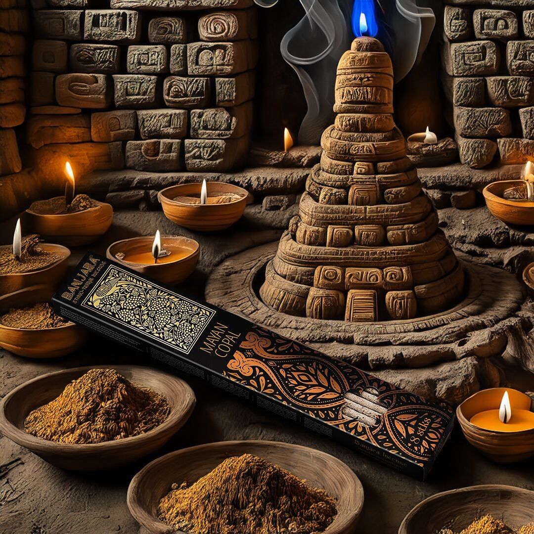 Bastoncini di incenso extra lunghi Banjara - Copale Maya