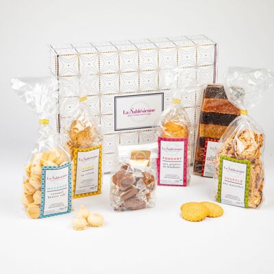 Lot coffret La Découverte biscuits sablés La Sablésienne
