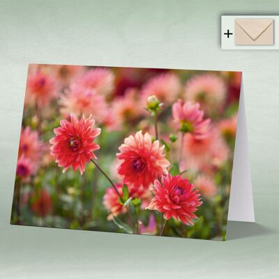 Greeting card, double card 8074