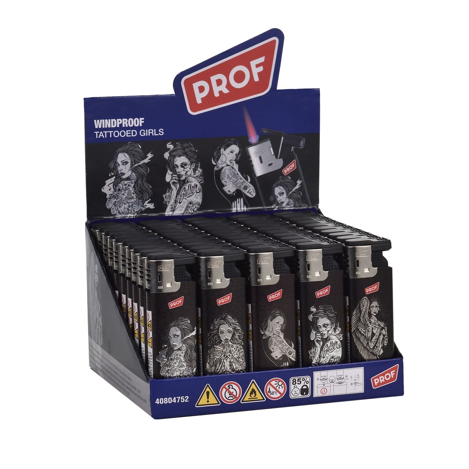 SLIDECAPLIGHTER PROF RAGAZZE TATUATE DL50