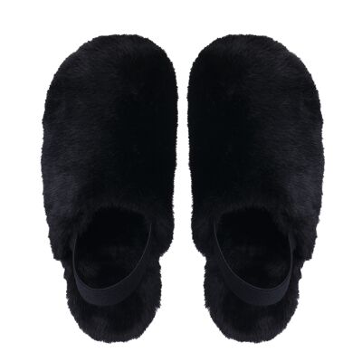 Colección Mules Con Pelo Elástico Retorcido