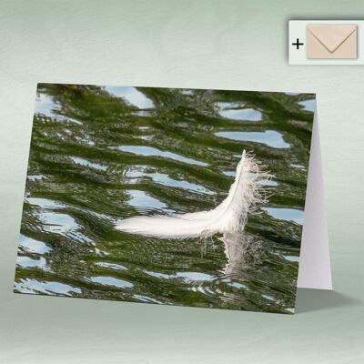 Greeting card, double card 8092