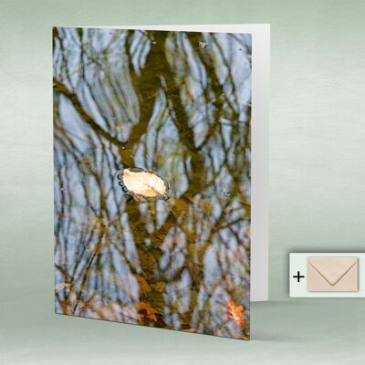 Greeting card, double card 8107