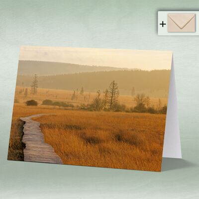 Greeting card, double card 8057