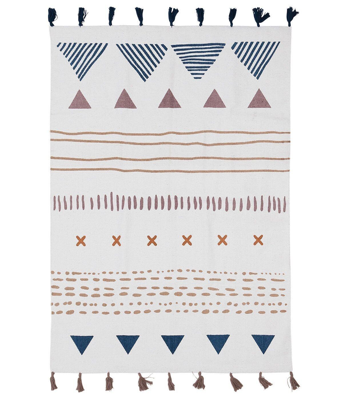 TRIBAL cotton children's rug