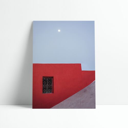 AFFICHE 30x40 CM - MOROCCAN  ROOFTOP