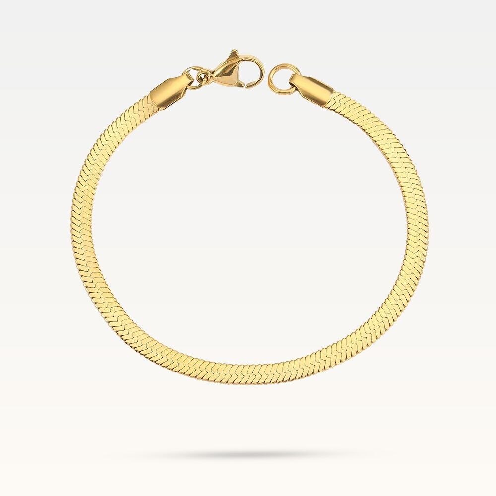 Pulsera Hella 5mm/16.5cm-Oro