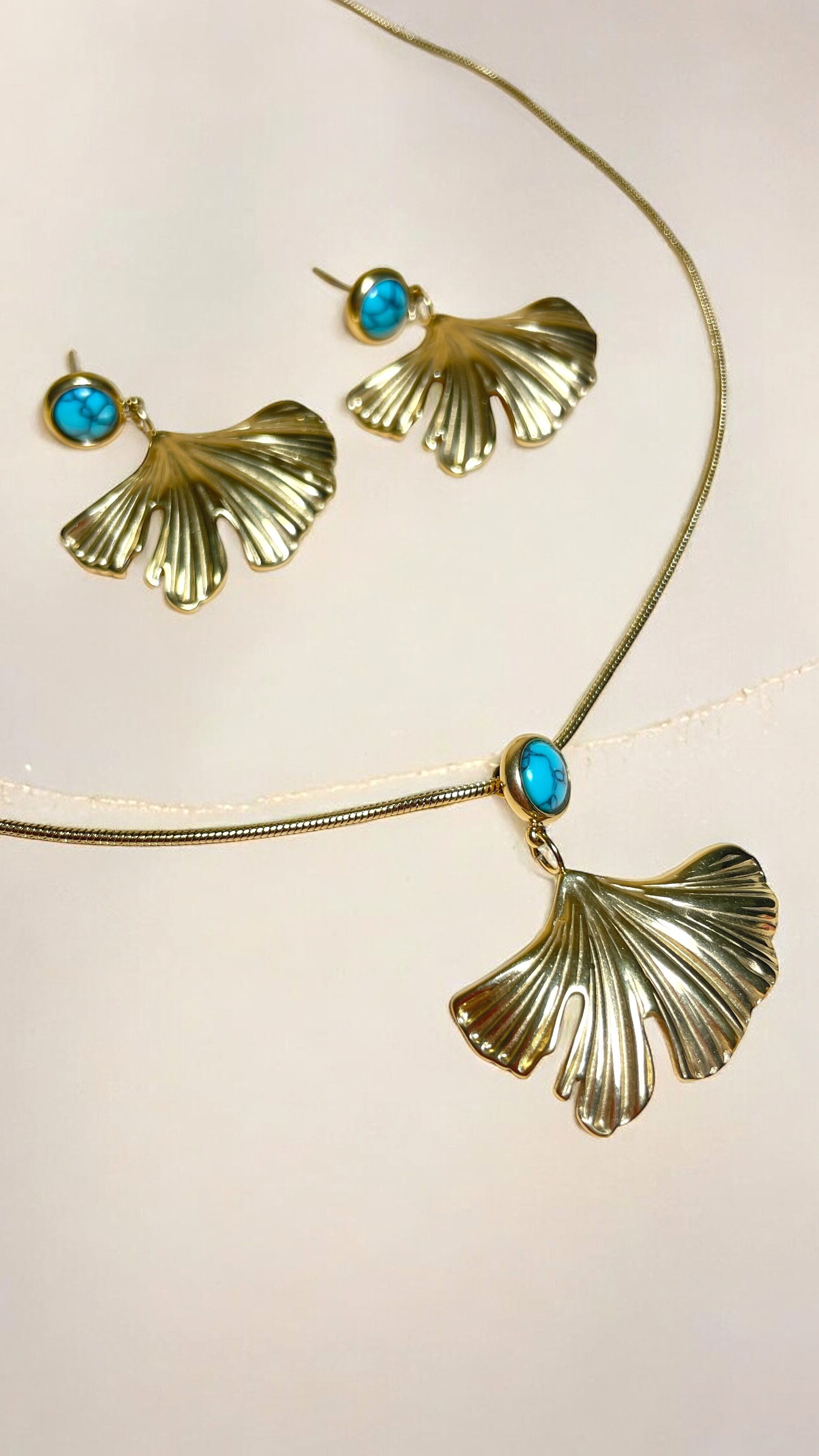 SET FOGLIE IN ACCIAIO INOSSIDABILE