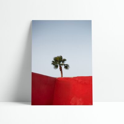 AFFICHE 30x40 CM - MOROCCAN ROOFTOP
