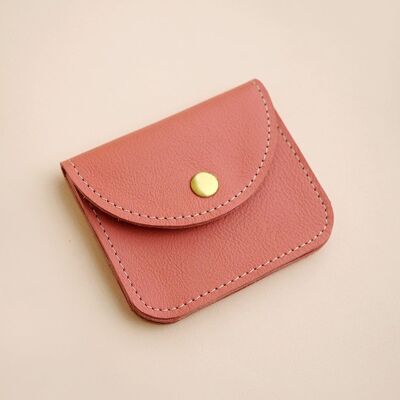 portafoglio in pelle Voyage ~ BIO Terracotta