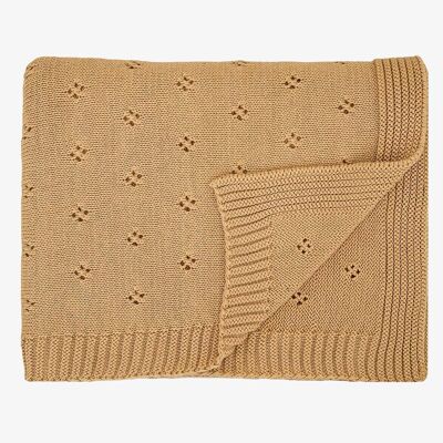 Couverture pour bébé, ocre