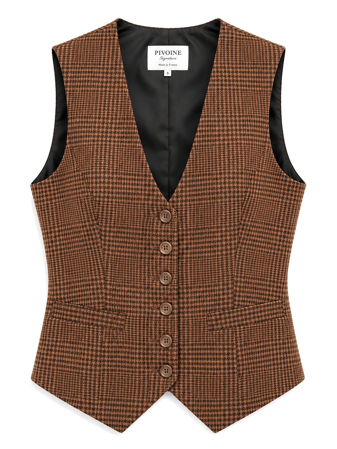 Académia Prince of Wales Jacket Camel/Black