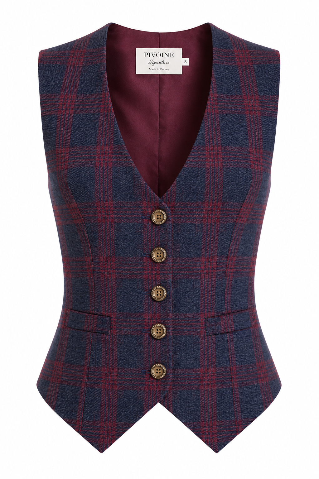 Academia Navy Blue/Bordeaux Jacket