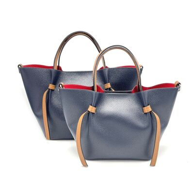Borsa a tracolla in vera pelle, Misura Piccola, Made in Italy, art.112544
