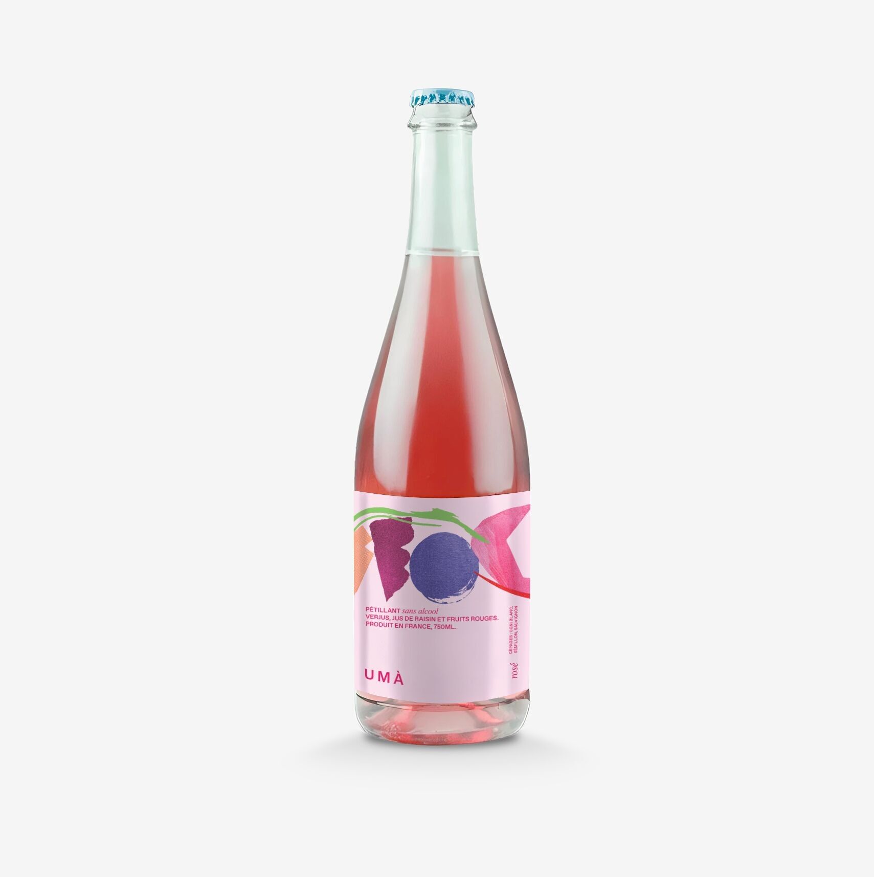 „Pet’Nat‘“ Rosé ohne Alkohol – 6x75cl