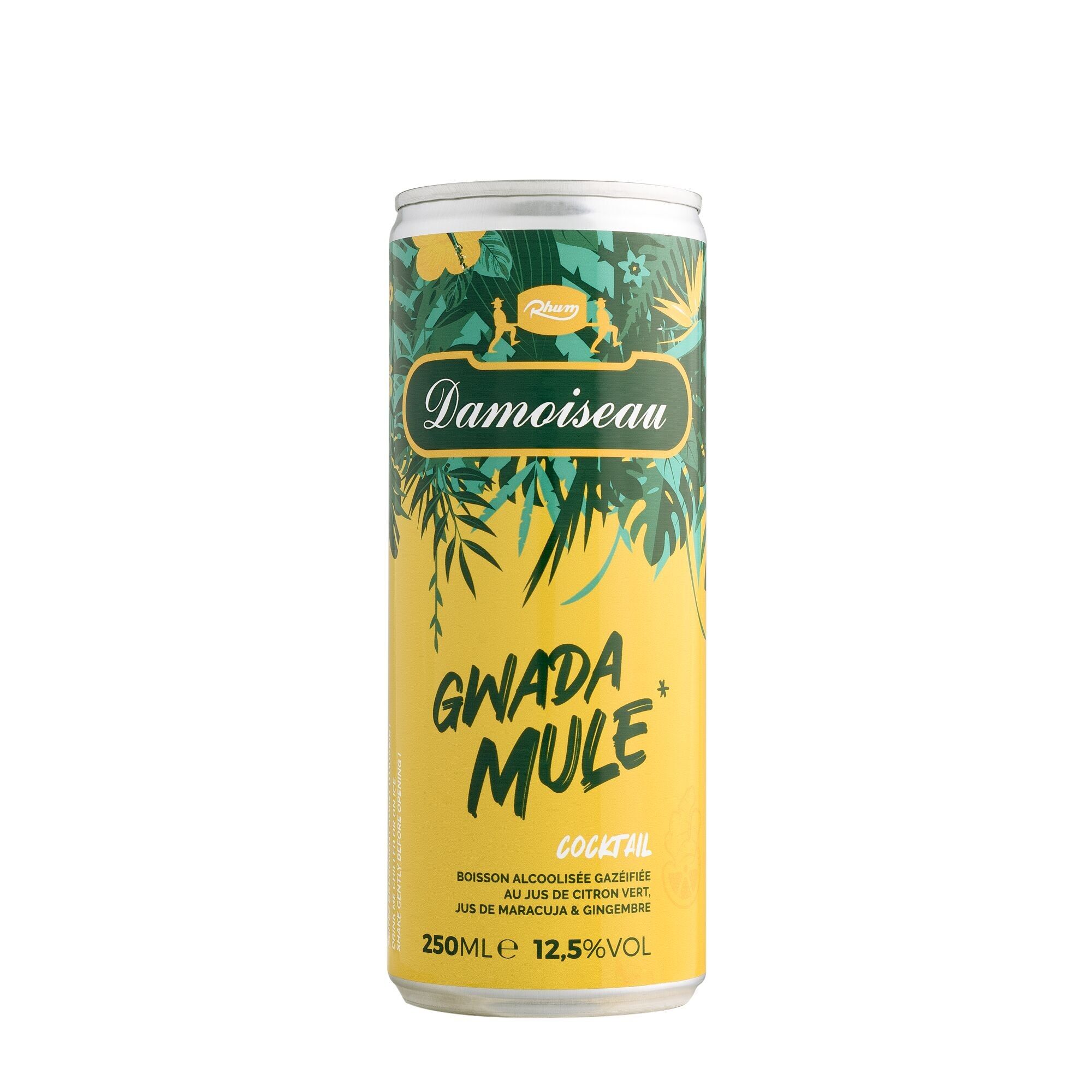 COCKTAIL DAMOISEAU “GWADA MULE” 12,5° 250ML