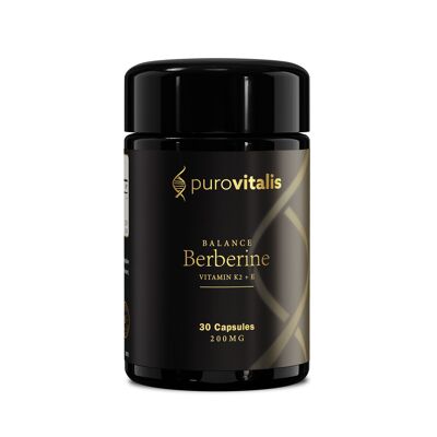 Purovitalis - Berberine Balance 30 Capsule - Complesso di diidroberberina e cromo