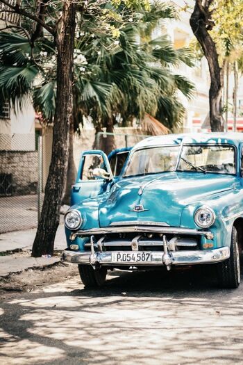 AFFICHE 30x40 CM - CARS OF CUBA N.4 3