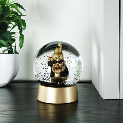 Snow globe Rock-Dwarf gold