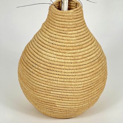 Raffia Vase | Handmade Vase Decoration For Living Room.
