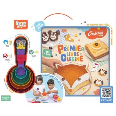 Cofanetto per bambini: Il mio primo libro di cucina