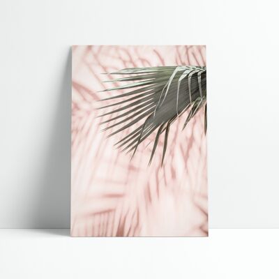 30x40 CM POSTER - PINK PALM N.2