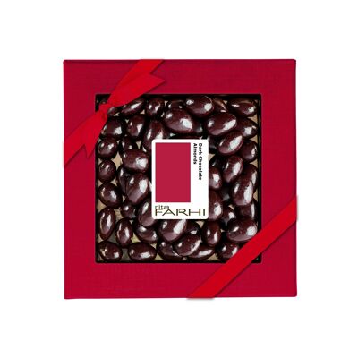 Amandes enrobées de chocolat noir, sans huile de palme, 210 g