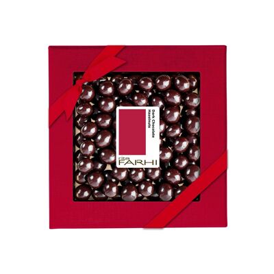 Nocciole ricoperte di cioccolato fondente, senza olio di palma, 200g