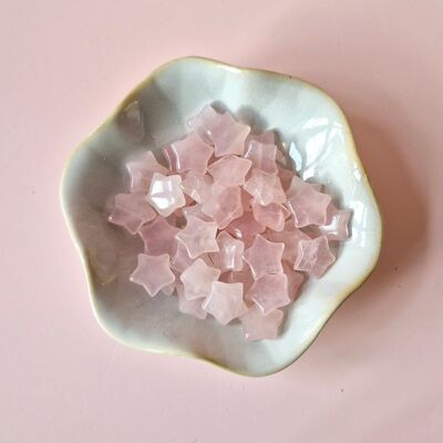 Rose Quartz Mini Star (1.5 cm)