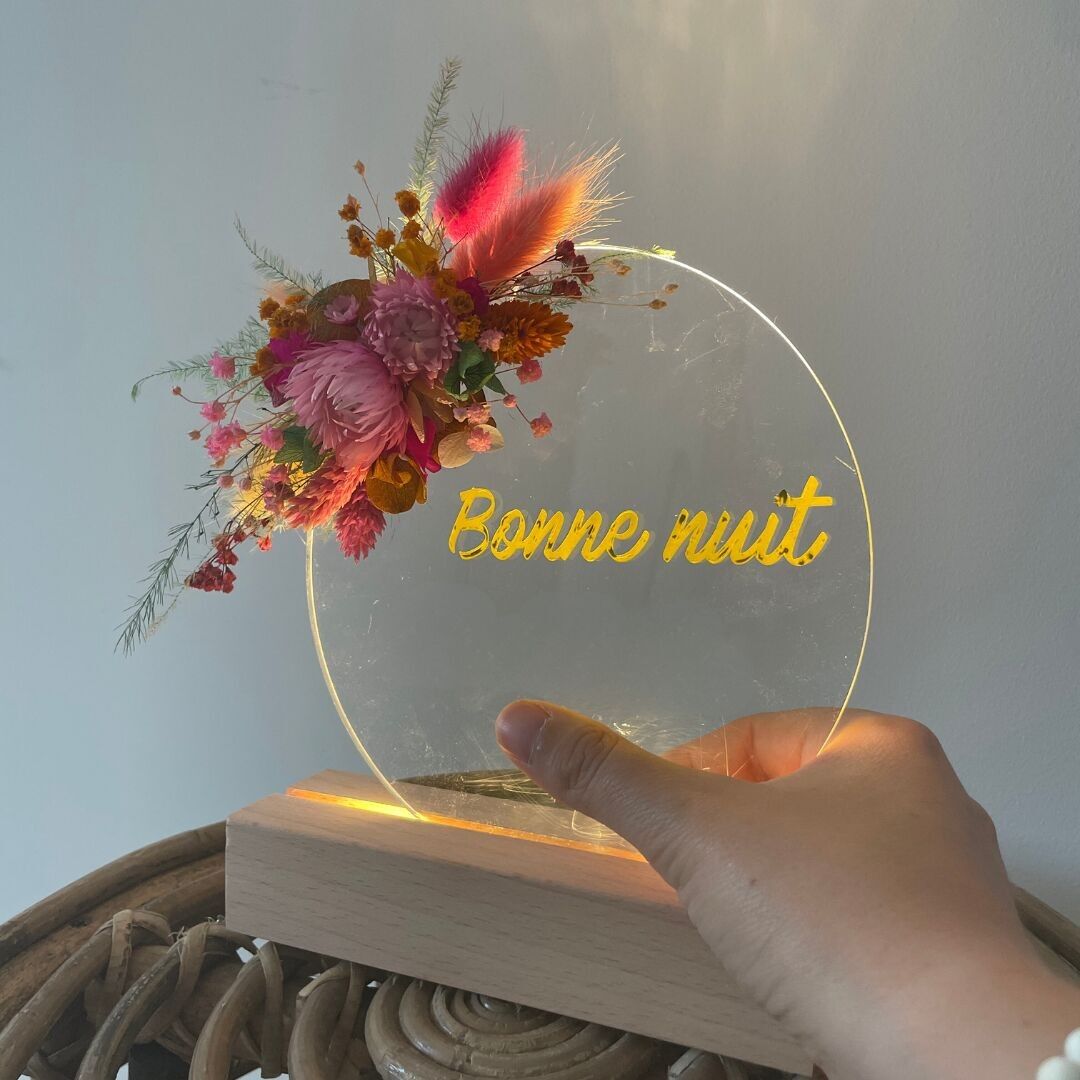 Lampada notturna Marie Flower