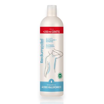 Gel de Baño reafirmante con acido hialurónico 750 ml + 250 ml gratis