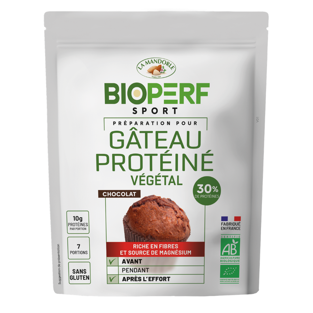 BIOPERF: Chocolate-flavored Protein Plant Cake - 250g: 7 portions