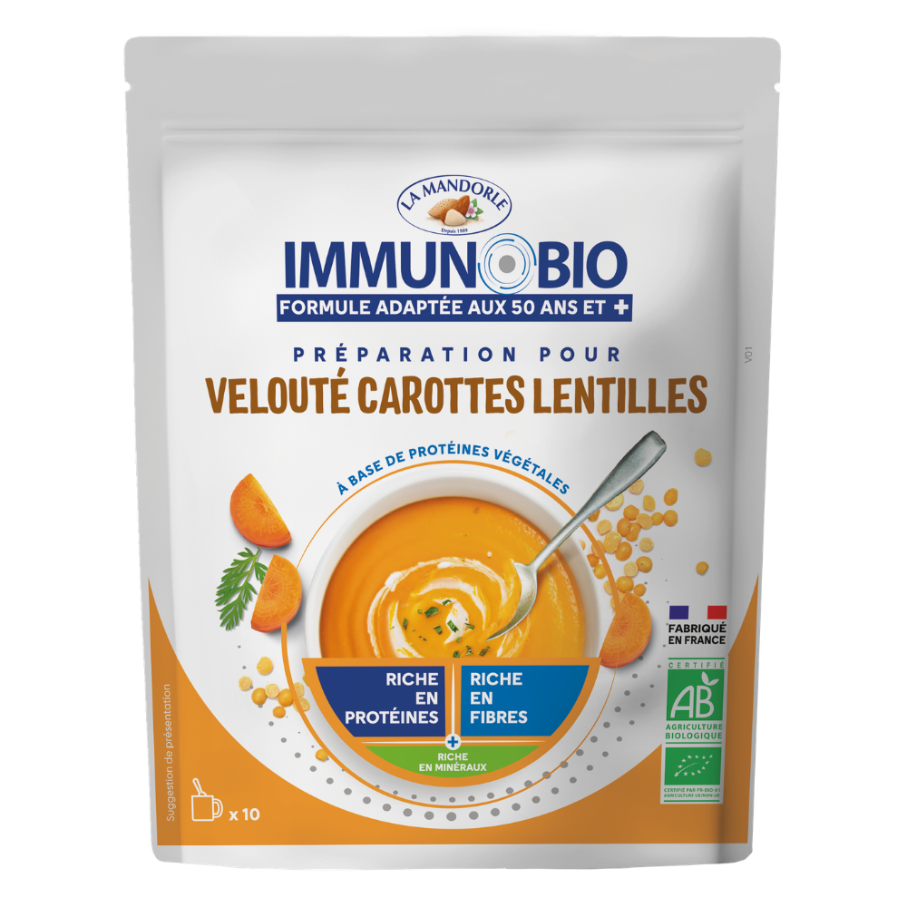 IMMUNOBIO: Carrot & Lentil Velouté - 250g: 10 portions