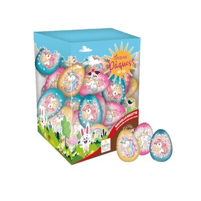 OEUFS EN CHOVIVA LICORNE à cacher - Tubo de 50 œufs de 12.5g
