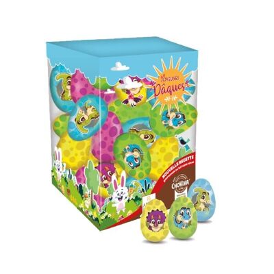 OEUFS EN CHOVIVA DINOSAURE à cacher - Tubo de 50 œufs de 12.5g