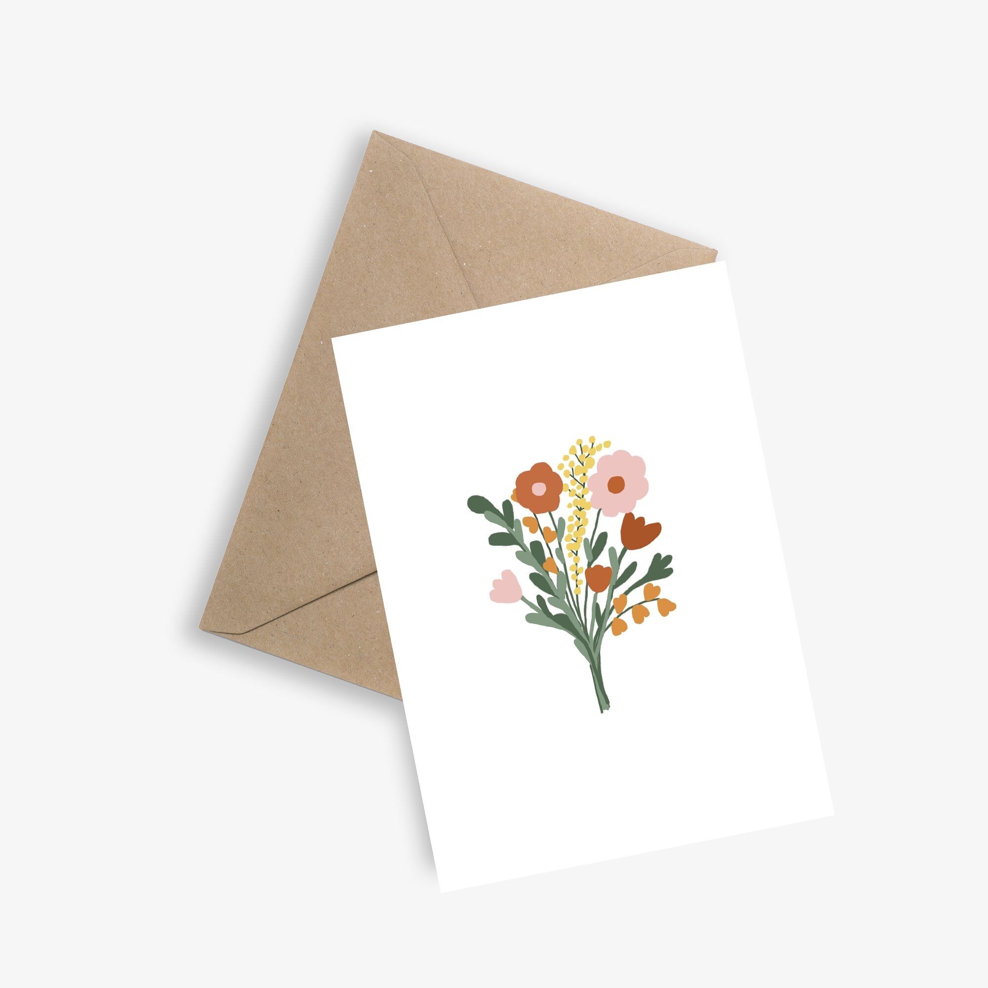 Tarjeta de Mensaje - RAMO DE AMISTAD