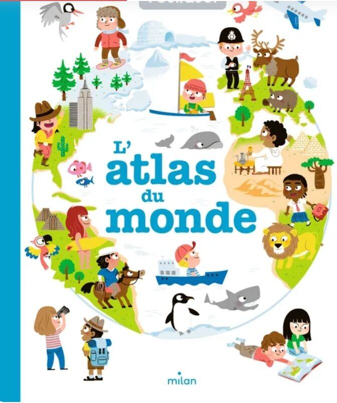 KINDERBUCH - WELTATLAS - MEINE JAHRE WARUM