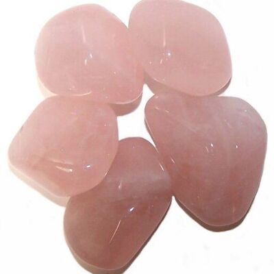 Pierres roulées L - Quartz rose