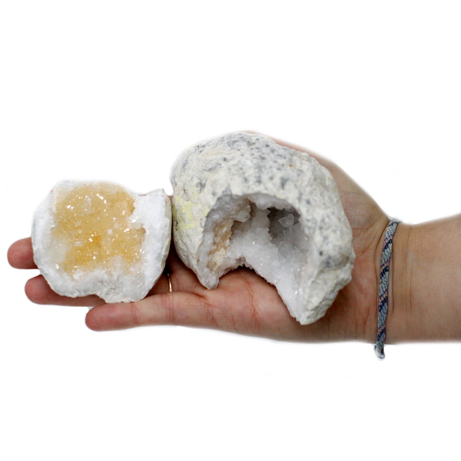 Calcit-Geoden – 8–9 cm