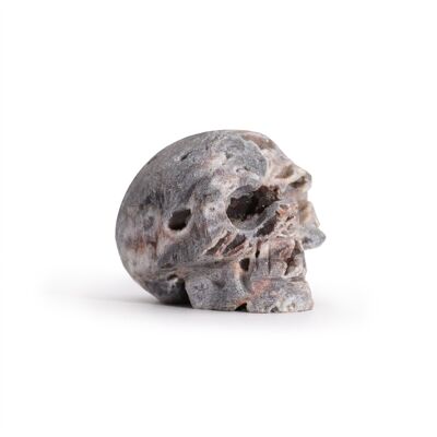 Skull Carved in Calcite Geodes - (Approx 4.5 cm)