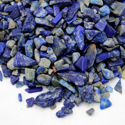 Chips de pierres précieuses de lapis-lazuli en vrac - 1 kg