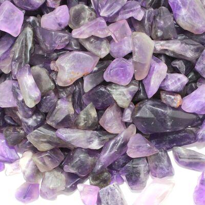 Copeaux de pierres précieuses d'améthyste en vrac - 1 kg