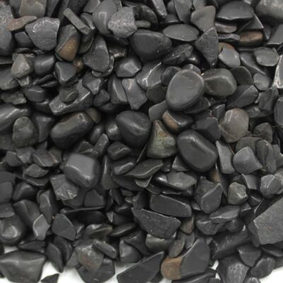 Chips de pierres précieuses de tourmaline noire en vrac - 1 kg