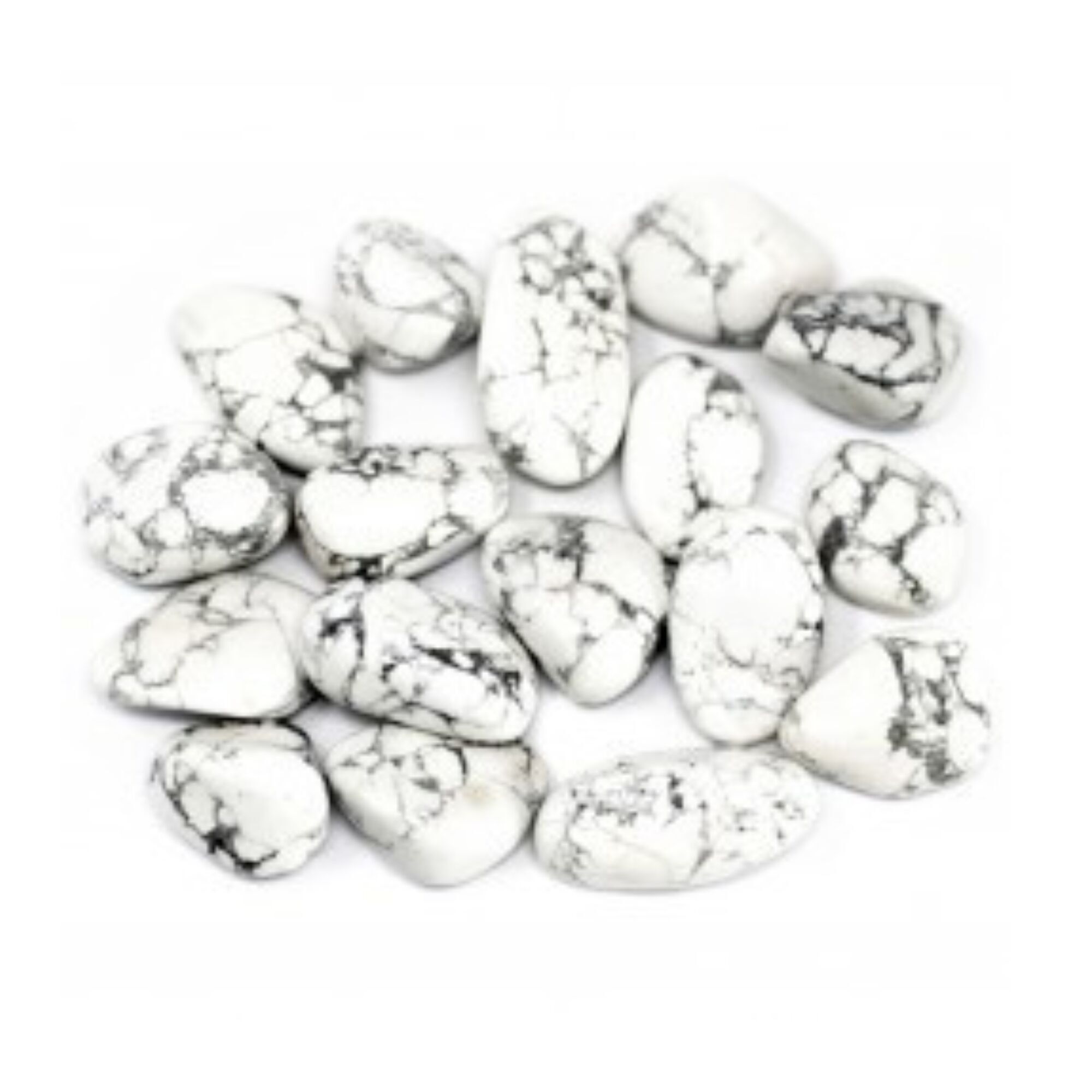 Piedra preciosa africana / Howlite Blanco