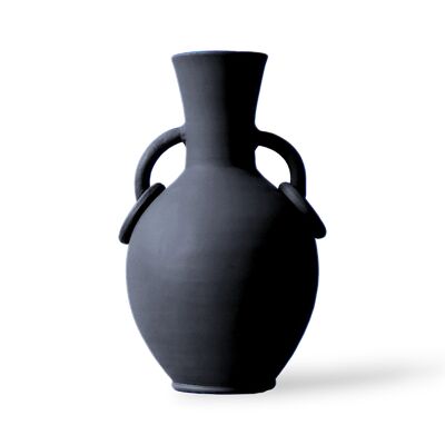 Jarrón Cirta - Negro mate
