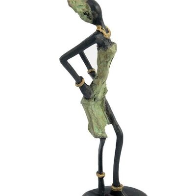 Bronze 25 cm vert n°10
