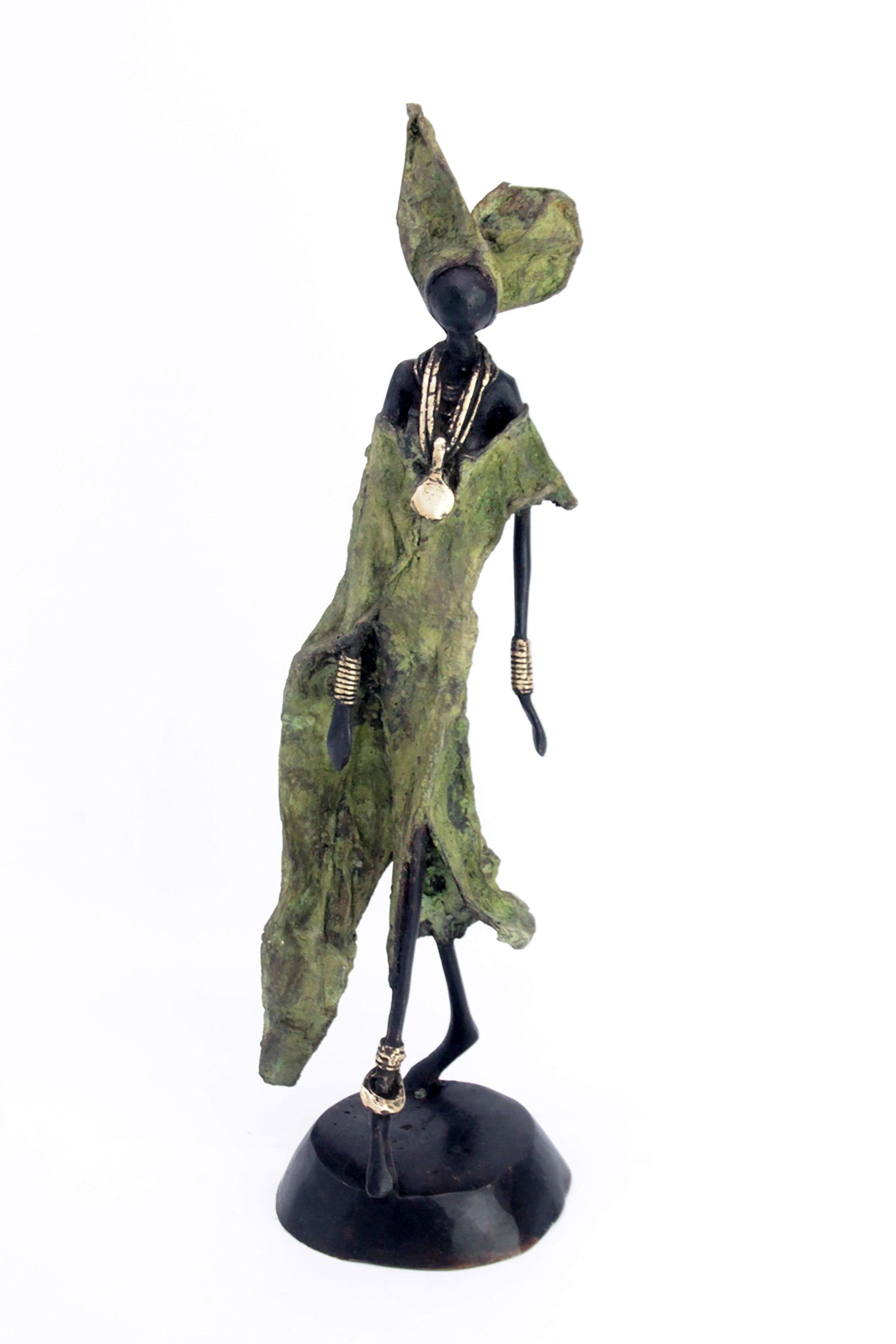 Bronzo 35 cm verde n°14