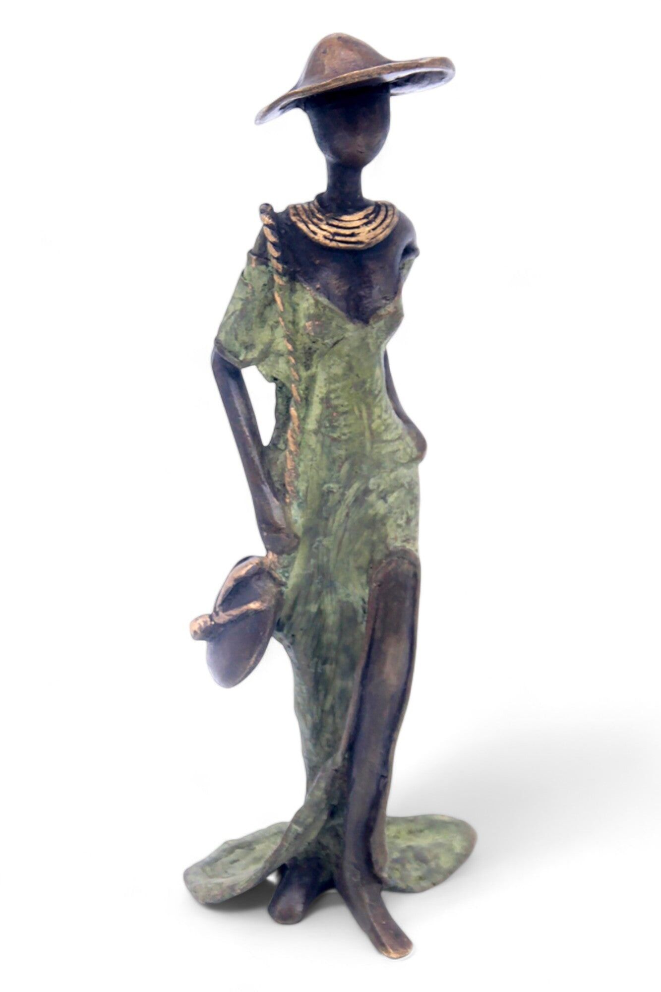 Bronzo 25 cm verde n°17