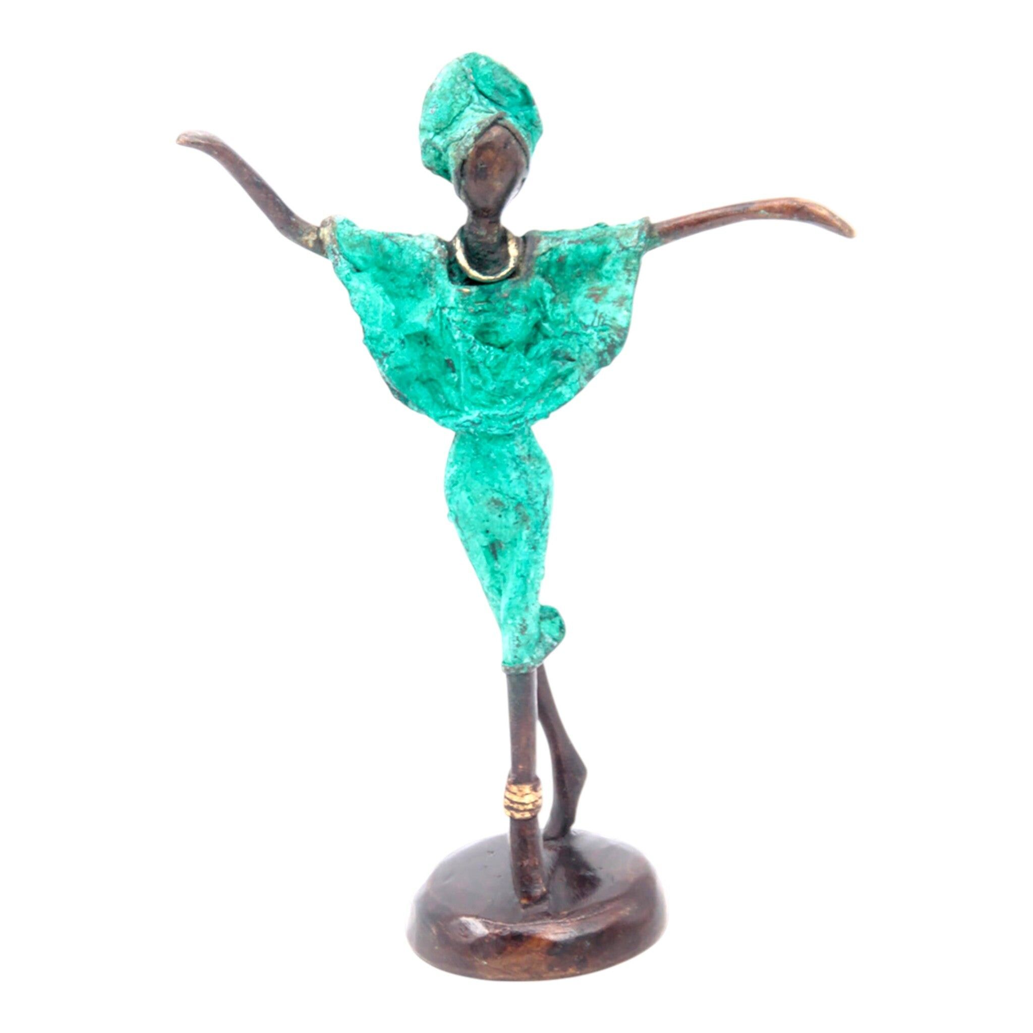 Bronzo 15 cm verde n°32